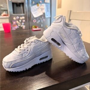 Nike Kids' White Air Max Sneakers